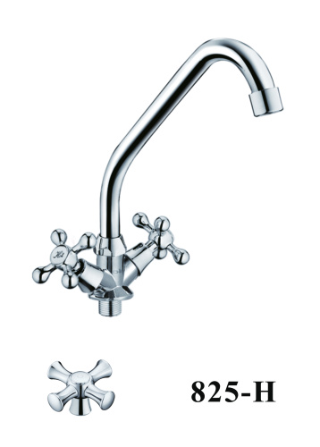 Смеситель для кухни D-Lin D151825-H на мойку хром