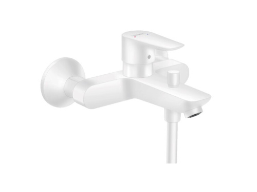 Смеситель Hansgrohe Talis E 71740700 настенный белый матовый без термостата