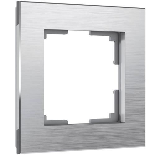Рамка на 1 пост Werkel Aluminium алюминий (Алуминиум алюминий) 4690389157974