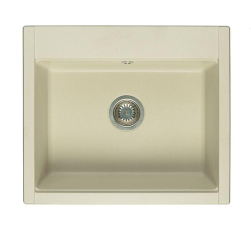 Мойка кухонная Aquaton Делия 1A715232LD240 59,4х51 цвет жемчуг