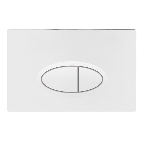 Клавиша смыва механическая BelBagno  BB052BL цвет белый глянцевый