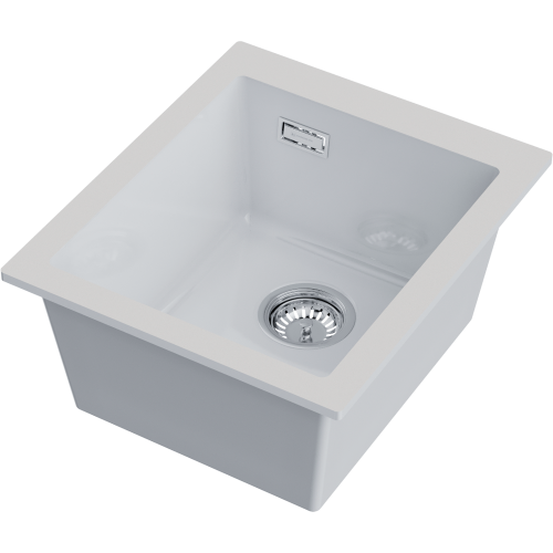Кухонная мойка Omoikiri Omishima 41-U 4997514 60х20 цвет белый поверхность глянцевая