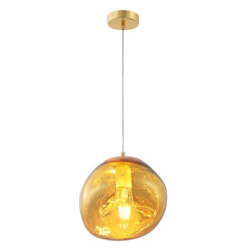 Светильник подвесной Crystal Lux Malaga (Малага) MALAGA SP1 D200 GOLD