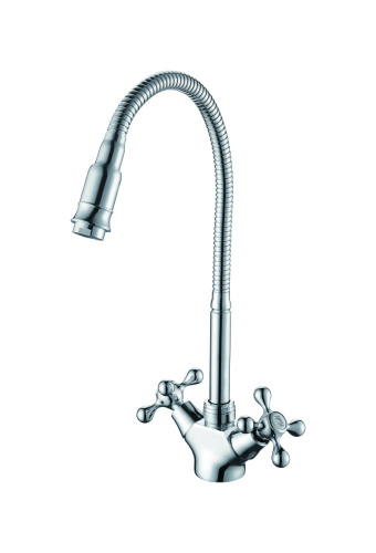 Смеситель для кухни D-Lin D156810-Q на мойку хром