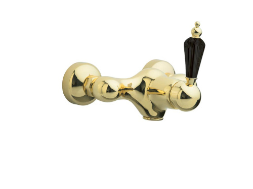 Смеситель Boheme Tradizionale Nero 254 настенный золото