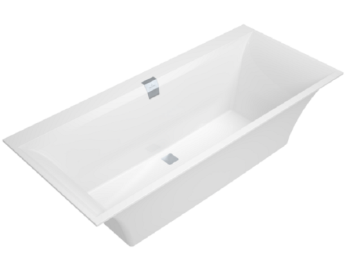 Ванна квариловая Villeroy Boch Squaro Edge 12 UBQ170SQE2DV-01 170х75 встраиваемая/пристенная прямоугольная