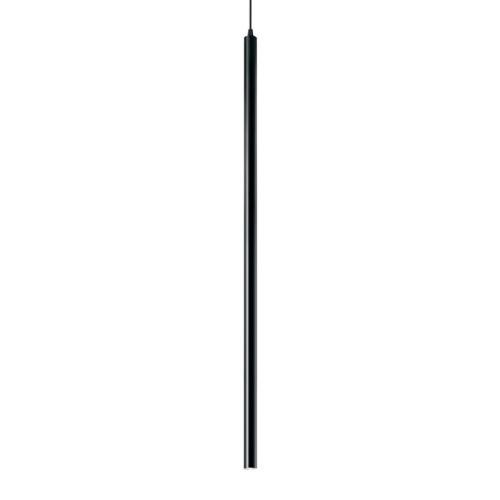 Светильник подвесной Ideal lux Ultrathin Nero (Ултратхин Неро) Ultrathin SP1 Big Round Nero