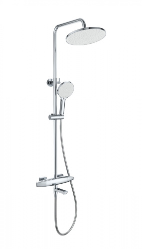 Душевая стойка Wonzon & Woghand Neo WW-B3035-A3-CR настенная цвет хром