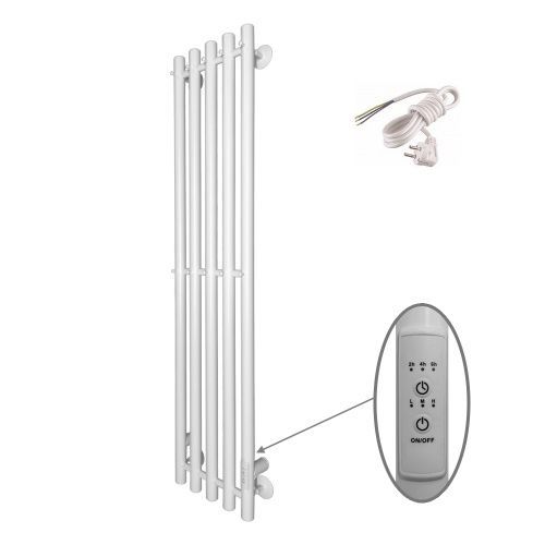 Полотенцесушитель Altasan Арго Арго12027БМ подвесной 27х120 электрический белый матовый