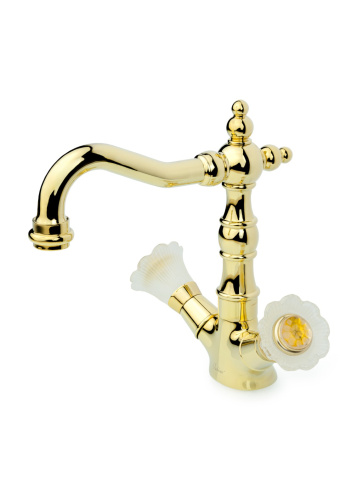 Смеситель Boheme Сamelia 292-Camelia на раковину золото