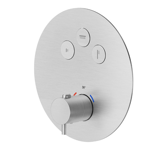 Смеситель для душа Newform Inciso 70427EX.50.050 встраиваемый в стену нержавеющая сталь с термостатом