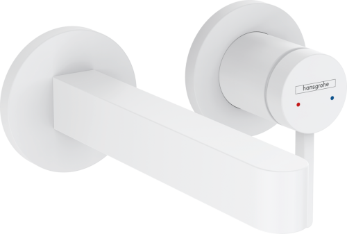 Смеситель Hansgrohe 76051700 на раковину/столешницу белый матовый