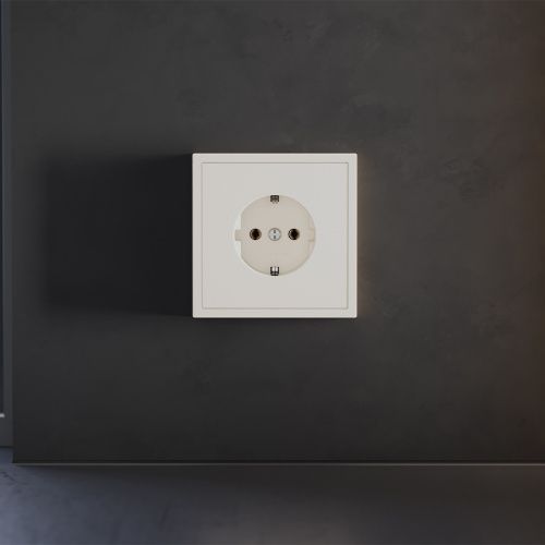 Накладка для розетки с заземлением VOLTUM S70 VLS000613