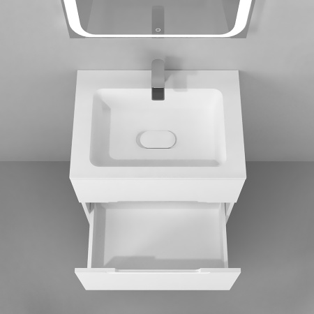 Тумба под раковину Jorno MODUL Mоl.01.62/P/W 62х45х58 - фото 3