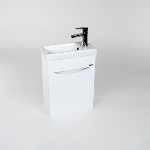 Тумба под раковину Viant Рим VRIM40CO-T1STP 39х21х50 подвесная цвет белый