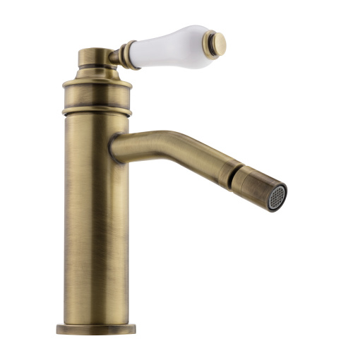 Смеситель Migliore ERMITAGE MINI 28583 на биде белый/бронза Смеситель Migliore ERMITAGE MINI 28583 на биде белый/бронза