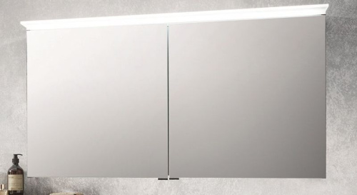 Зеркало-шкаф Puris Aspekt ASP421201(177) 120х15х66 подвесной цвет серый матовый