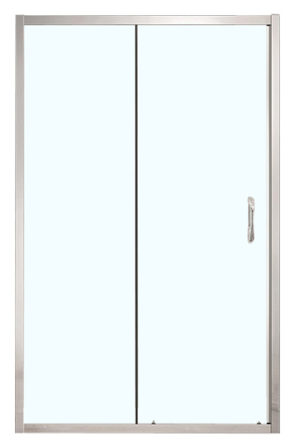 Душевая дверь Azario MILTON AZ-ND6121 1400 140х200 стекло прозрачное профиль хром глянцевый