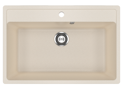 Кухонная мойка Ulgran Classic U-600-328 76х51 цвет бежевый