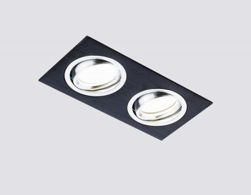 Светильник встраиваемый Ambrella Light ORGANIC SPOT (ОРГАНИЦ СПОТ) A601/2 BK