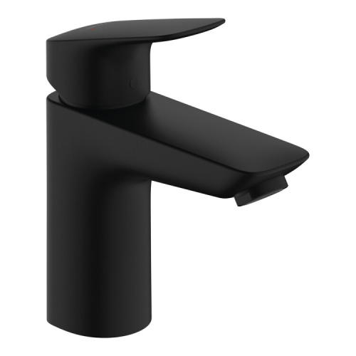 Смеситель Hansgrohe Logis 71101670 на раковину/столешницу черный матовый