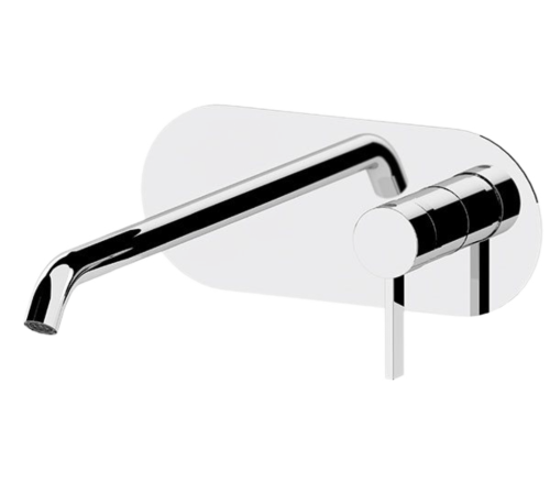 Смеситель для раковины Remer Metrica MC15L встраиваемый в стену хром