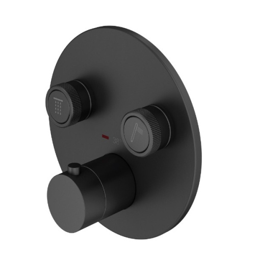 Смеситель для душа Plumberia Selection Psbox PSB1902NO встраиваемый черный матовый