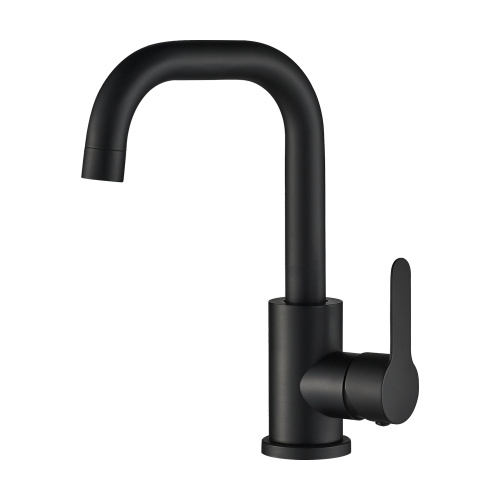 Смеситель WesnaArt Eko EKO05-250Black на раковину черный