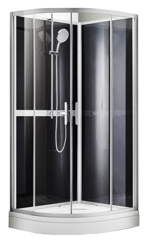 Душевая кабина Azario DENVER AZ-N10812 900 90х90 четверть круга без крыши