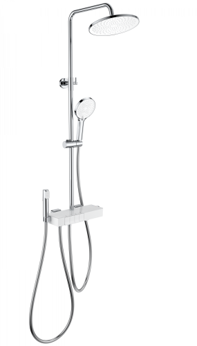 Душевая стойка Wonzon & Woghand Muse WW-B3580-CR настенная цвет хром