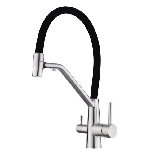 Смеситель для кухни Fmark FS1462-L01 на мойку сатин