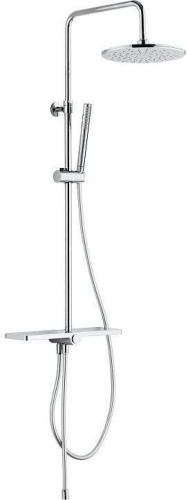 Душевая стойка Aquanet Pragmatic AF430-70-R-C настенная цвет хром