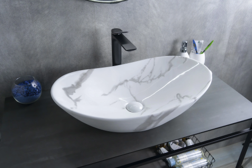 Раковина Gid Lago 61 см Mnc811C (54478) накладная цвет многоцветный