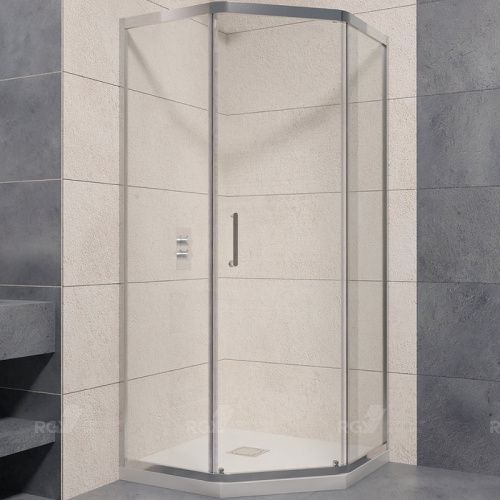Душевой уголок RGW Passage 38088692-11 120х90 стекло прозрачное профиль хром без поддона