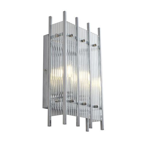 Светильник настенный Delight Collection Sparks (Спаркс) KM0917W-2 nickel