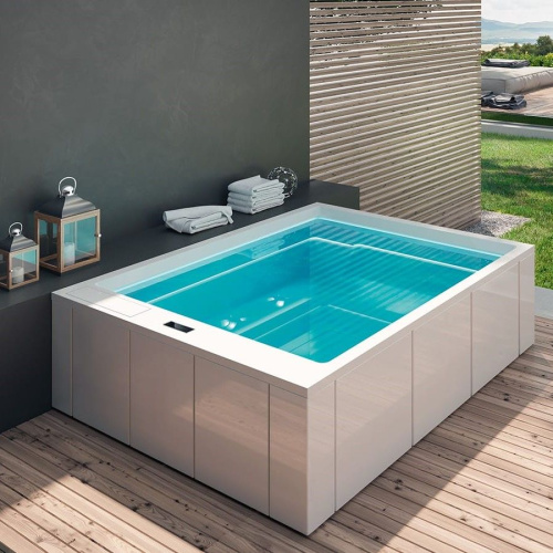 Минибассейн Gruppo Treesse Muse Plus V212IXBNB22000SI 280х235 встраиваемый прямоугольный