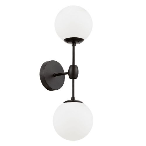 Бра Lumina Deco Zodiak (Зодиак) LDW 6001-2 BK+WT