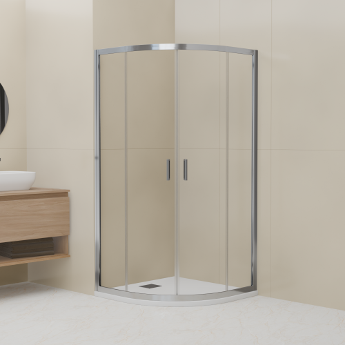 Душевой уголок RGW Classic (Класcик) 32095499-11 90х90 стекло прозрачное профиль хром без поддона