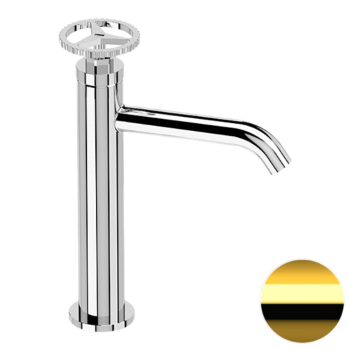 Смеситель Remer Chrono CH12ADO на раковину золото