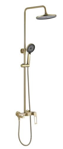 Душевая стойка Savol S-009045C настенная цвет бронза