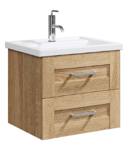 Тумба с раковиной Aqwella Foster FOS01072DS 66x45x49 подвесная