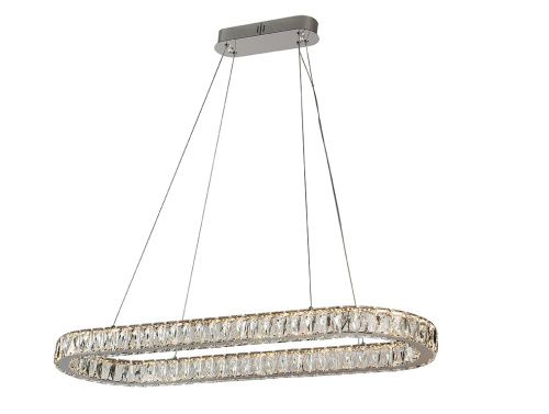 Люстра подвесная Newport 8580 8580/90 C oval chrome