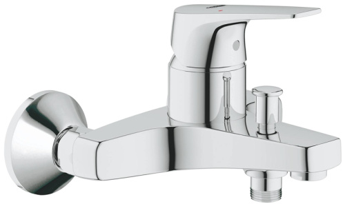 Смеситель Grohe BauFlow 23756000 настенный хром без термостата
