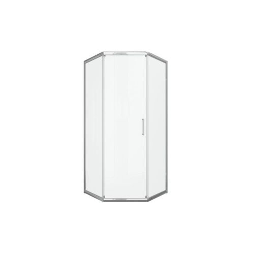 Душевой уголок Bravat Line BS090.6115A 90х90 стекло прозрачное профиль хром без поддона