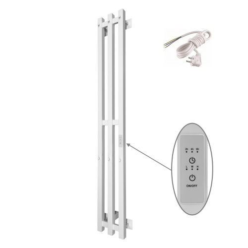 Полотенцесушитель Altasan АргоПроф АргоПроф12017БМ подвесной 17х121 электрический белый матовый