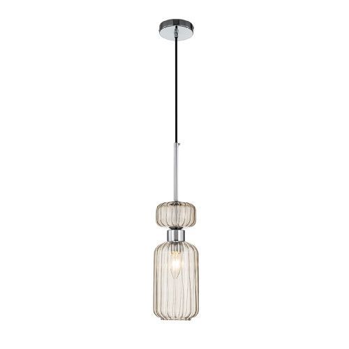 Светильник подвесной Escada Gloss (Глосс) 1141/1S Chrome/Beige