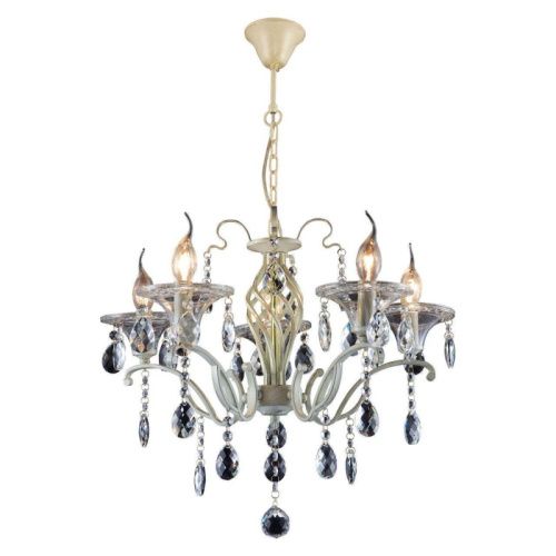 Люстра подвесная Toplight Zoe Ivory (Зое Иворы) TL7220D-05RY