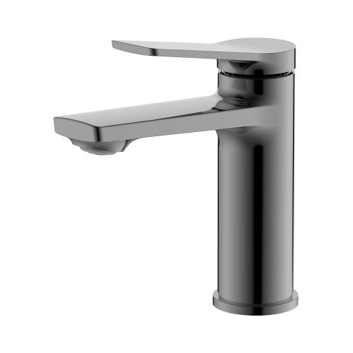 Смеситель BELZ B10572-3 на раковину оружейная сталь