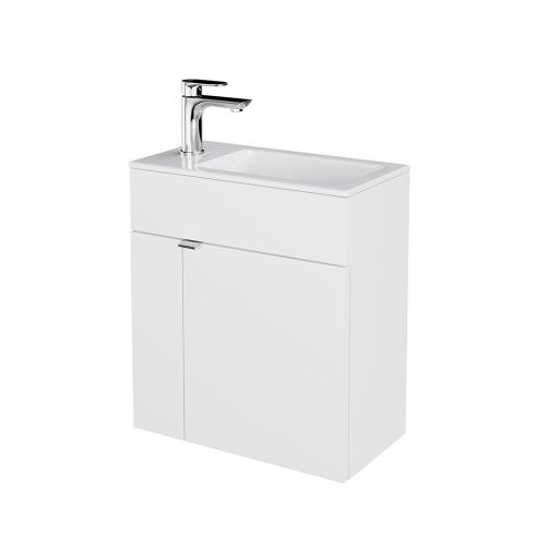 Тумба под раковину Kerama Marazzi GEOMETRICA LAT.50.1\WHT 50х27х55 подвесная цвет белый