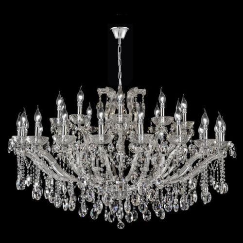 Люстра подвесная Crystal Lux Hollywood Chrome (Холлывоод Цхроме) Hollywood SP20+10 Chrome